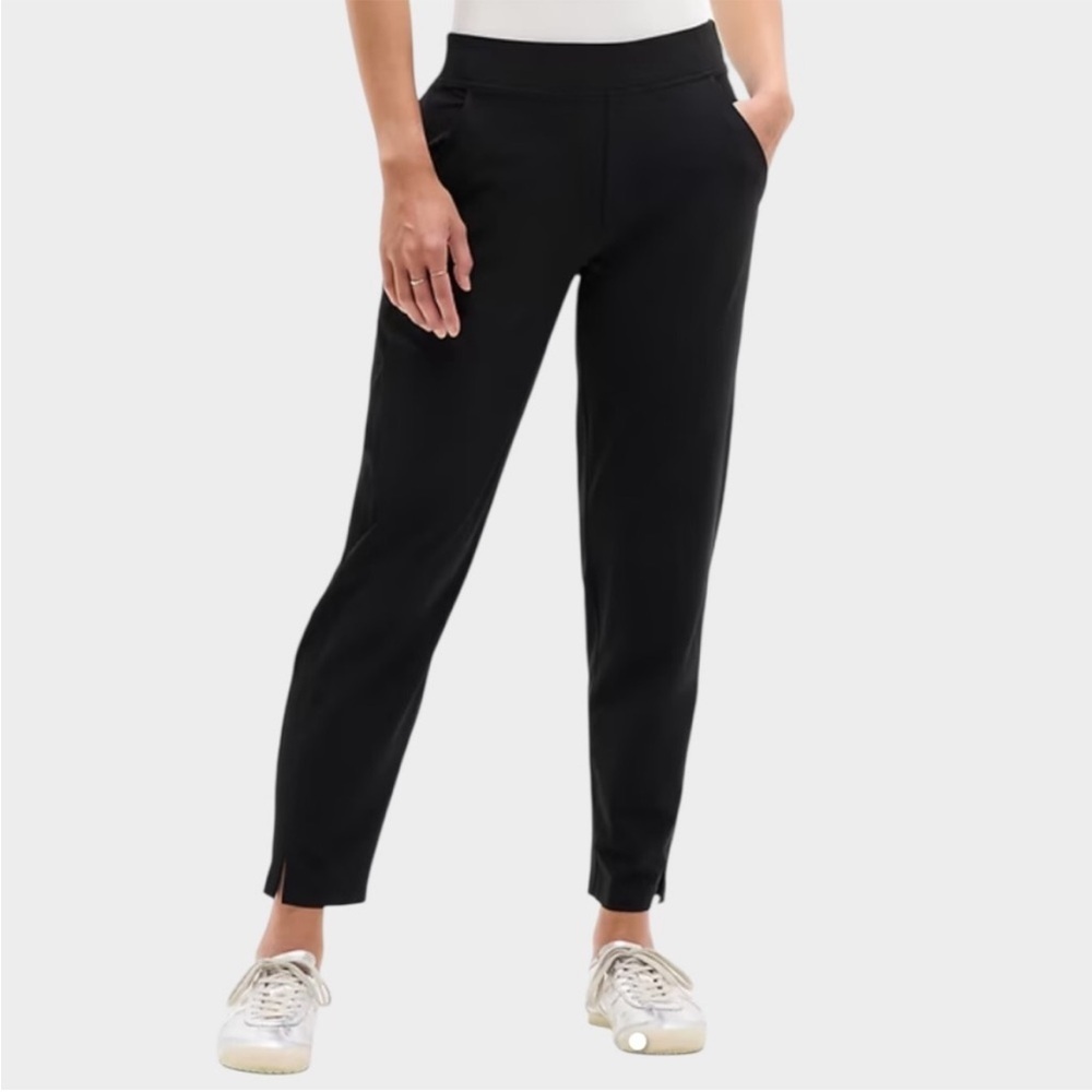 Athleta Brooklyn Mid‎ Rise Ankle Pant in Black Plus Size 18 NWT